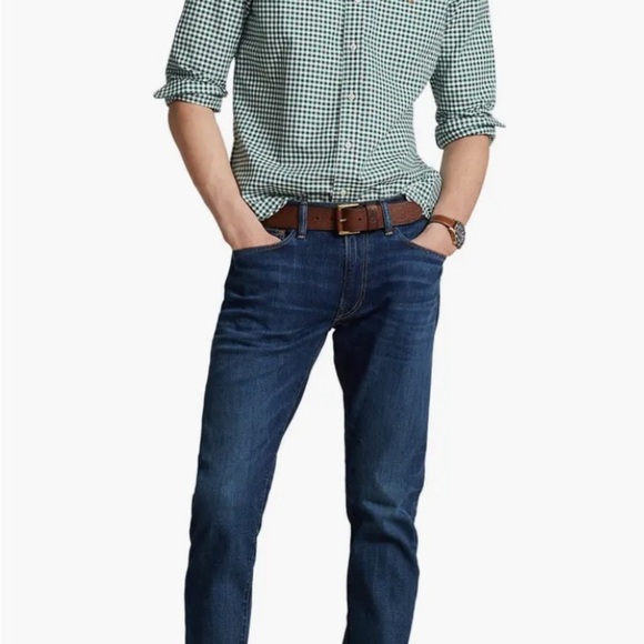 Ralph Lauren Gingham Button-Down Oxford Shirt Size XL - Picture 4 of 8